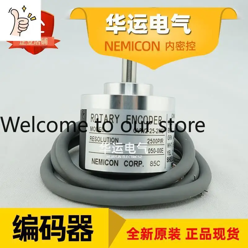 Codificador Rotatorio Incremental de Control Secreto Interno OVW2-25-2MD 050-00E NEMICON Original Genuino