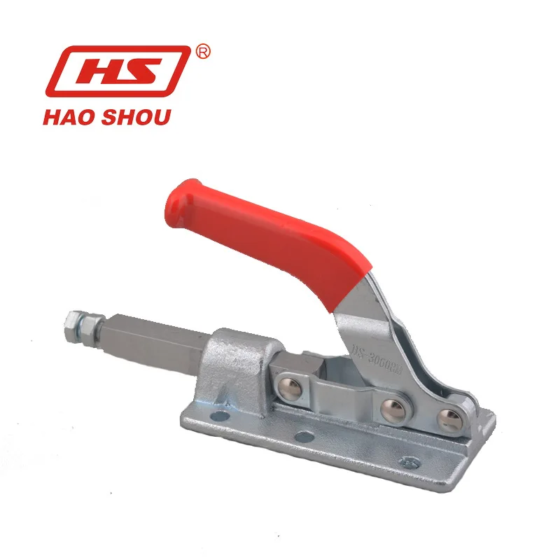 Push-pull Type Quick Clamp HS-30607M Stainless Steel Quick Clamp Tooling Clamp Elbow Quick Clamp