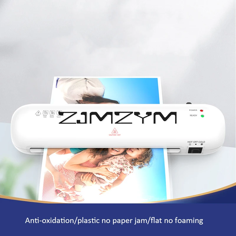 Desktop Laminator Machine Set A4 Size Hot and Cold Lamination for A4 Laminating Pouches for Home Office School