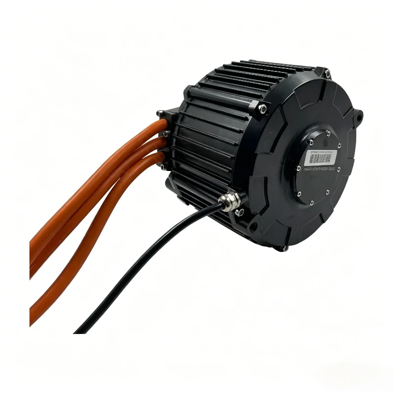165 50H 10KW Mid-drive PMSM Motor for Electric Moped Dirt Bike