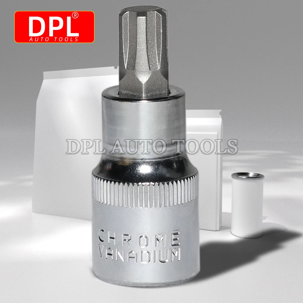 Gniazdo regulatora wałka rozrządu do VW Audi 1/2 "napęd M10 gniazdo Polydrive OEM narzędzie ewakuacyjne T40080 — zdjęcie 6