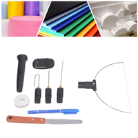 【Party-Decoration】4 In 1 Electric Foam Cutter With Voltage Controller Hot Wire Foam Board Cutting Machine Kit US Plug