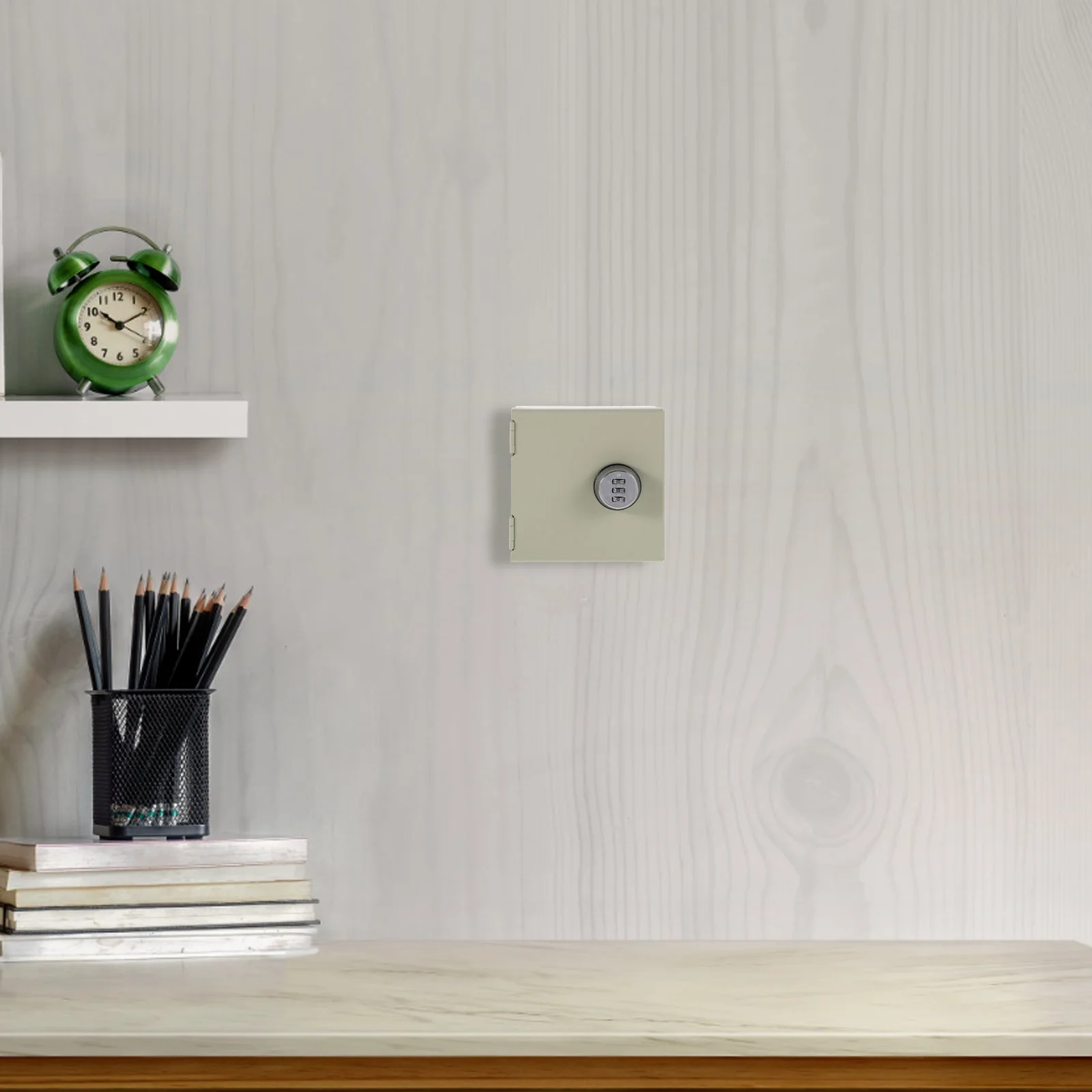 Metal Lockable Combination Lock Box Electrical Outlet Protection Weatherproof Switch Cover Anti-Theft Socket Security Indoor