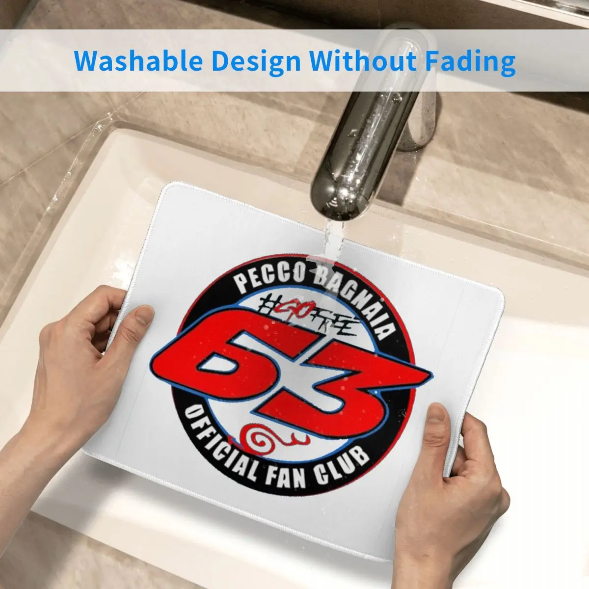 Pecco Bagnaia 63 لوحة ماوس لوحة مفاتيح الكمبيوتر ماوس حصيرة ألعاب الكمبيوتر المحمول حصيرة مكتبية ملحقات المكتب مفارش الطاولة