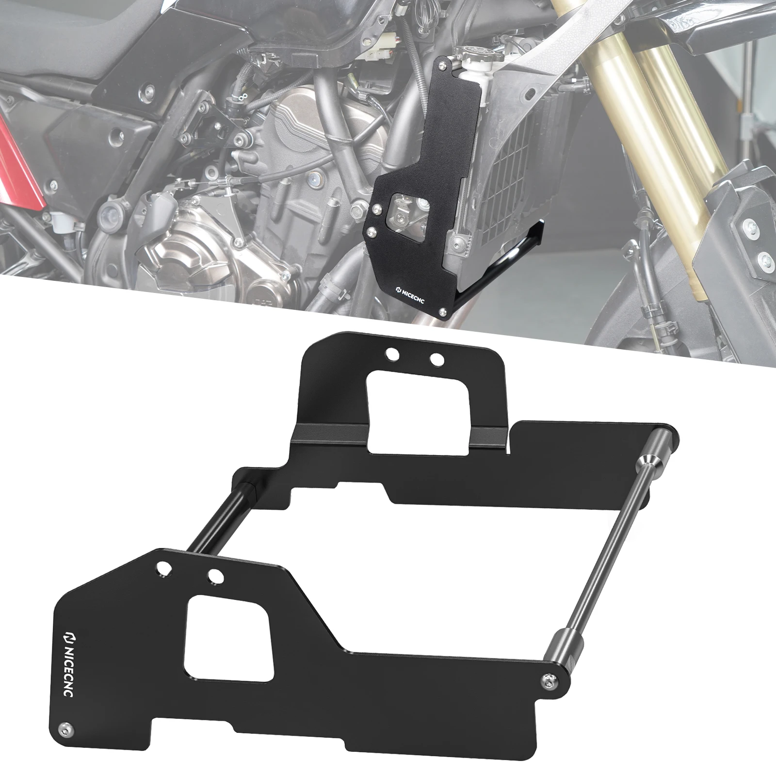 

Steel Motorcycle Reinforced Radiator Protection Frame for Yamaha Tenere 700 Tenere700 XTZ700 T700 2019 2020 2021 2022 2023 2024
