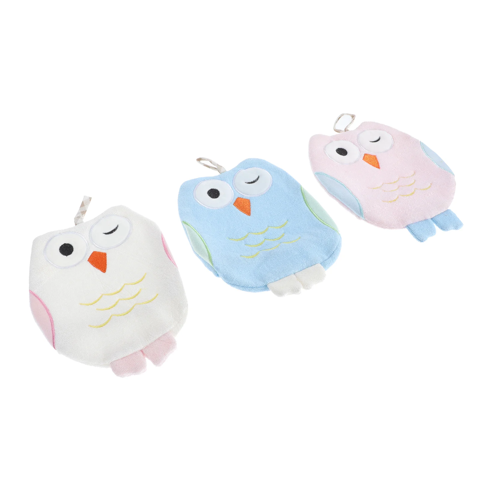 

3 Pcs Gloves Bath Towel Creative Scrubbers Scrubbing Loofah Take 1800X1600X100CM Lovely Body Cleaning Bamboo Fiber Shower