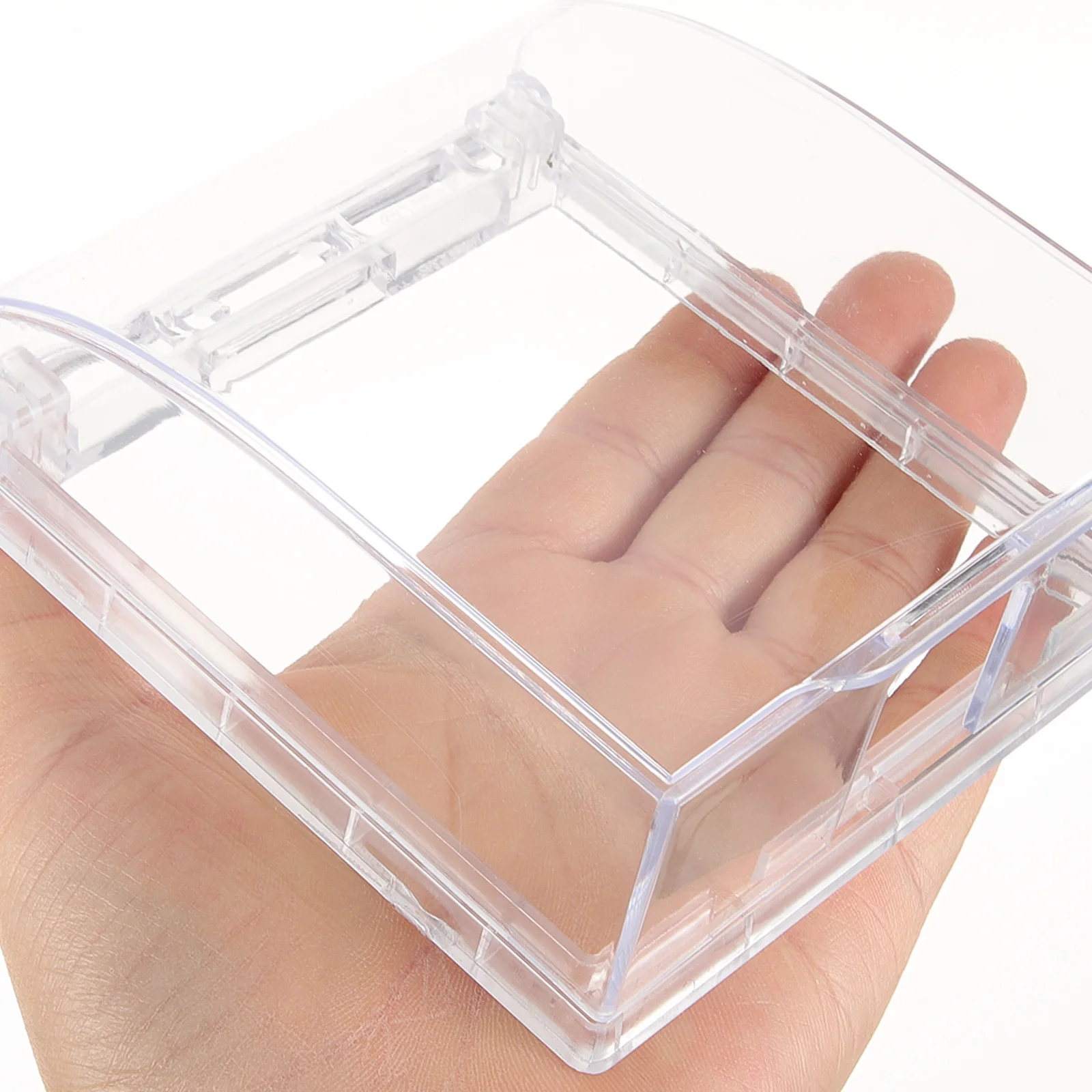 Doorbell Protection Cover Transparent Sturdy Construction for Outdoor Use Rain Snow Resistant Universal Fit for Most Doorbells