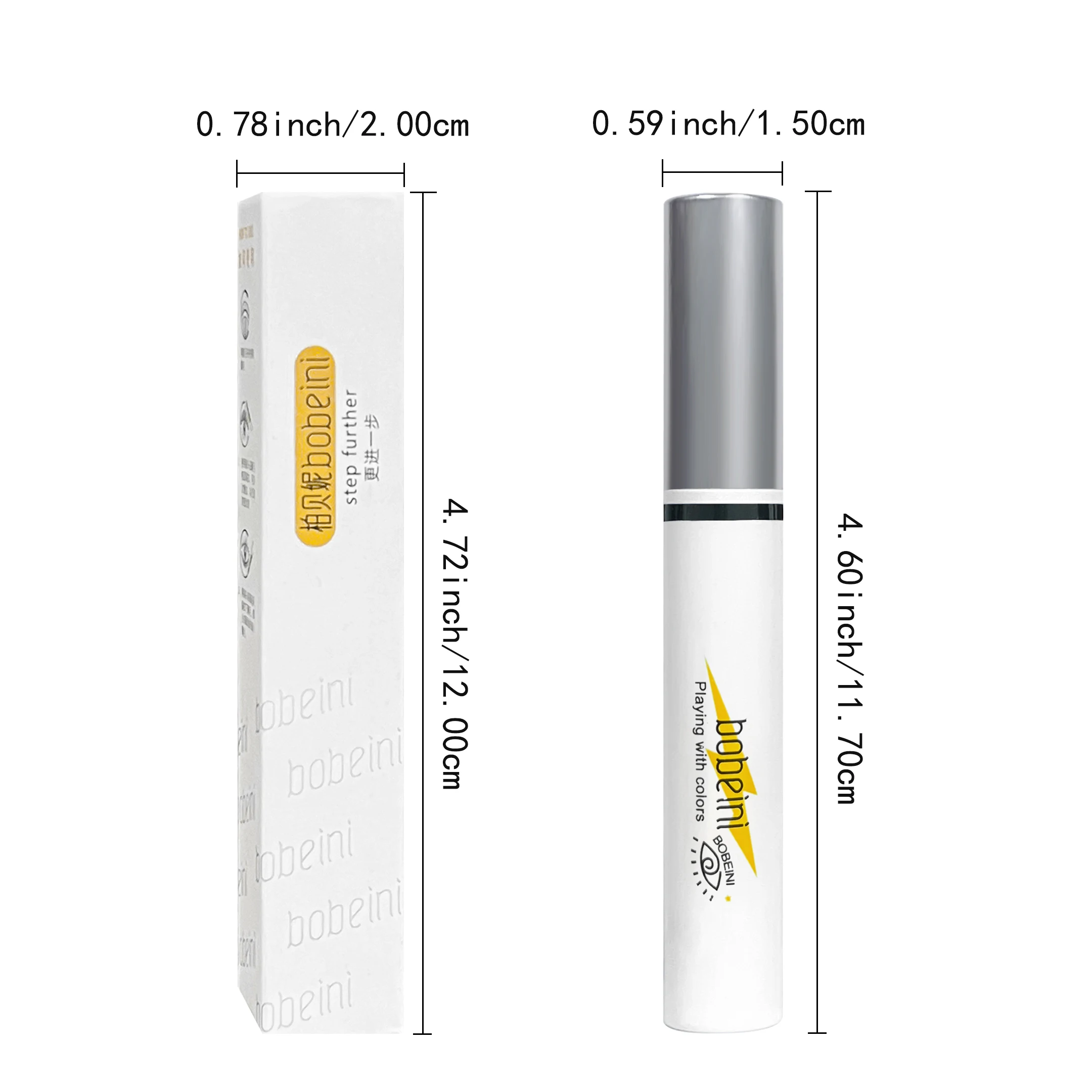 ウォータープルーフマスカラ、ロングラスティング、速乾性、汚れ防止、ボリュームアップ、ロングラスティング、眉毛染料エンハンサー、メイクアップ化粧品