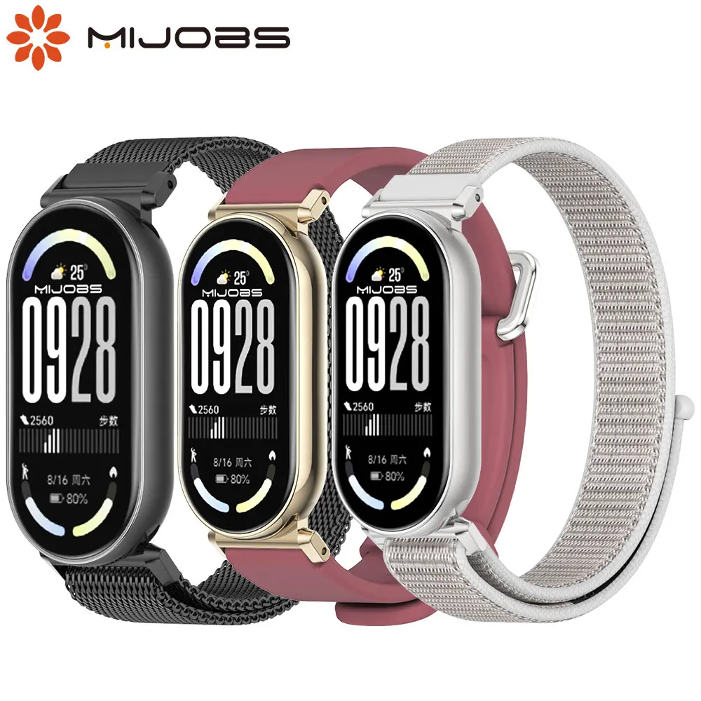 

Strap for Xiaomi Mi Band 10 9 8 Smartwatch Replacement Soft Bracelet Small Wristband Belt for Mi Band 9 8 Correa Accessories