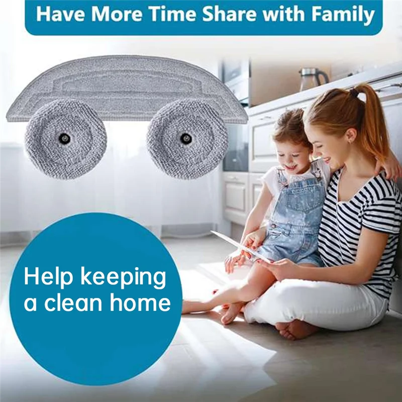 

Акция! 16 шт. моющиеся подушечки для швабры, замена для деталей пылесоса Roborock Saros 10/G30/S9 Maxv Ultra