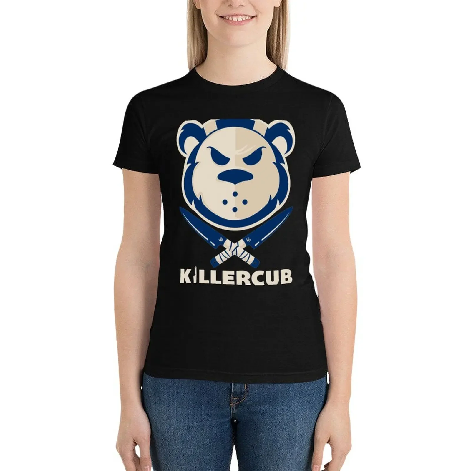 KILLERCUB Cub Swanson T-Shirt summer tops vintage clothes Women tops