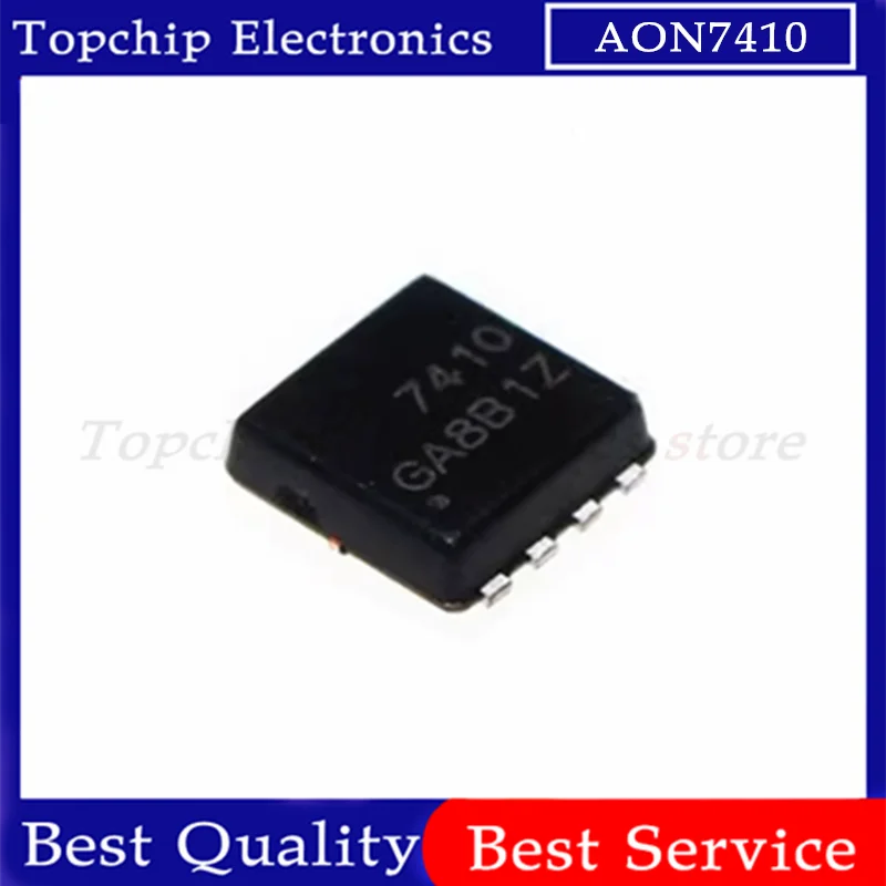 10pcs AON7410 AO7410 7410 MOSFET QFN-8