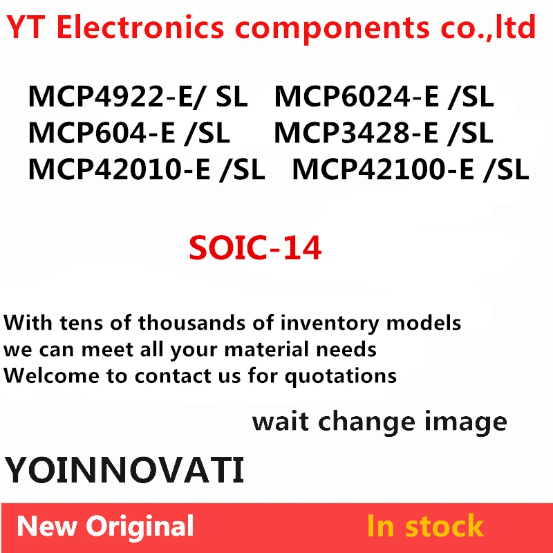 1 Buah MCP4922 MCP6024 MCP604 MCP3424 MCP3428 MCP42010 MCP42100-E/SL Casing Plastik