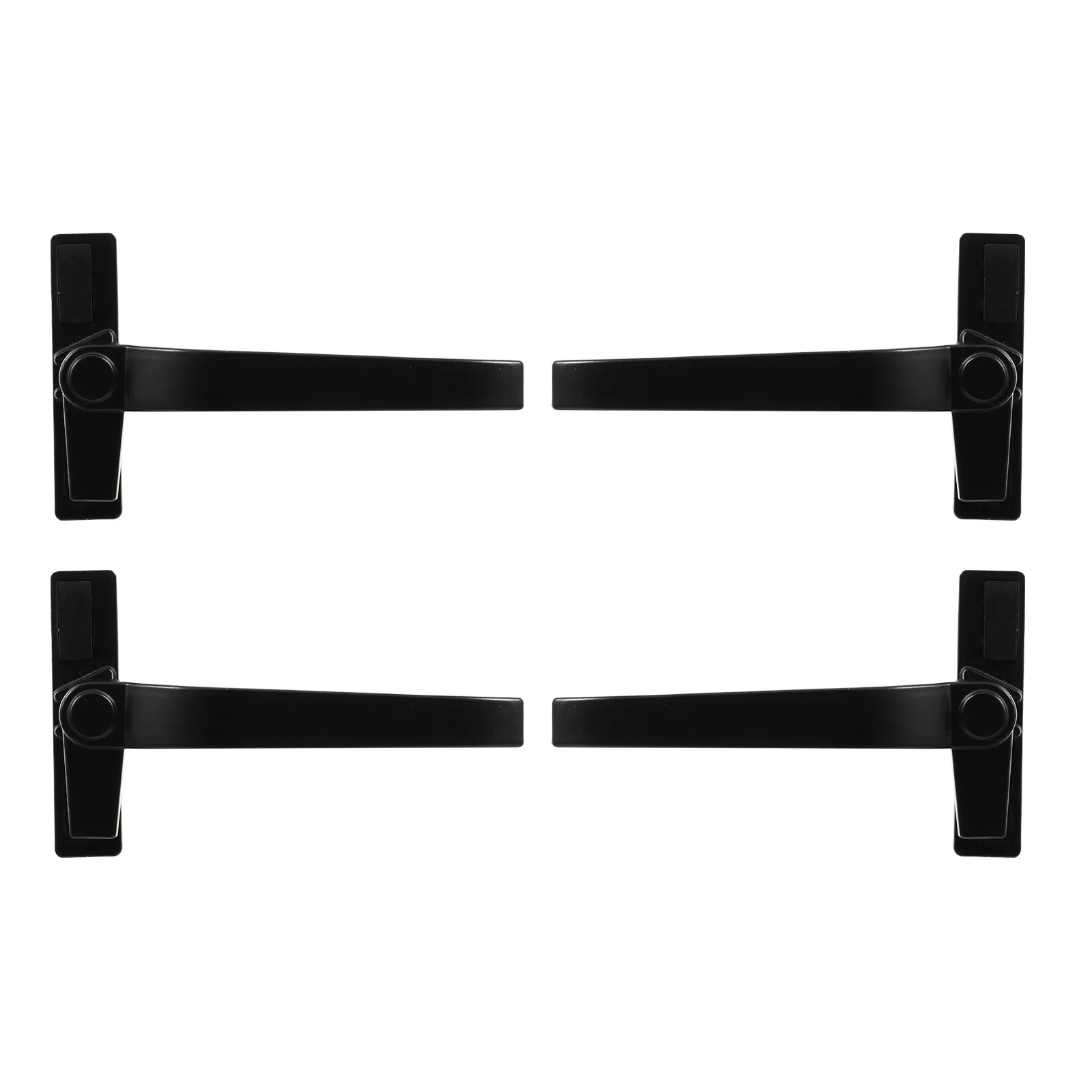 

4Pcs Window Handle Set Modern Aluminum Alloy Durable Rust Resistant Replacement Pull Handles for Home Office Bathroom