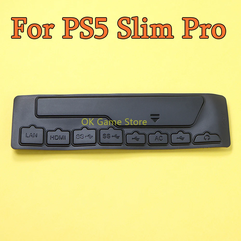 

20Set 9 in 1 Rubber Dust Plug For Playstation5 PS5 Slim Pro DVD Drive Edition Console USB HDMI Silicone Dust Stopper Repair Part