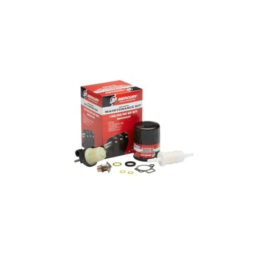 

MERCURY OEM 100 Hour Maintenance Kit for 40 50 60 HP EFI Outboards 8M0090558 - Comprehensive Service Solution for Reliable Mari