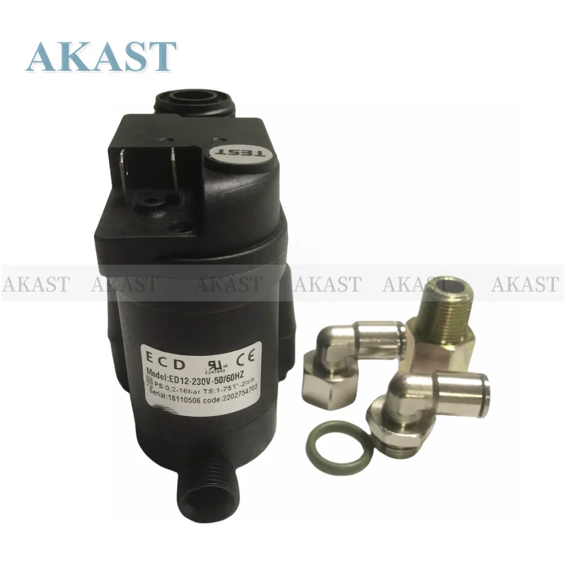 For Atlas Copco Air Compressor Valve Electronic Drain 230V ED12 Aluminum Industrial Filter Element 1624904980 2202754701