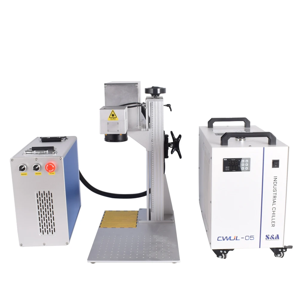 5W JPT UV Laser Marking Machine 3W UV Laser Engraving Machine for Engraving Glass Crystal Wood Leather Metal UV Laser Engraver