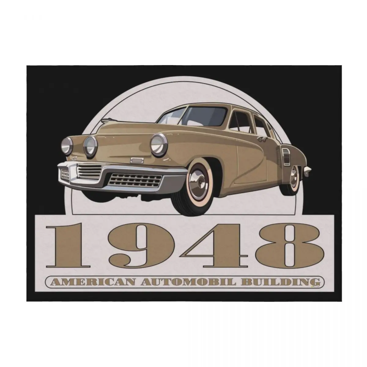 

1948 Tucker Throw Blanket Luxury valentine gift ideas sofa bed manga Blankets