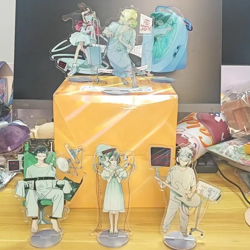 6Style TV ALIEN STAGE Plate Desk Decor Laboratory Standing 2nd Anniversary Mizi Sua Till Ivan Hyuna Luka Acrylic Doll Model Gift