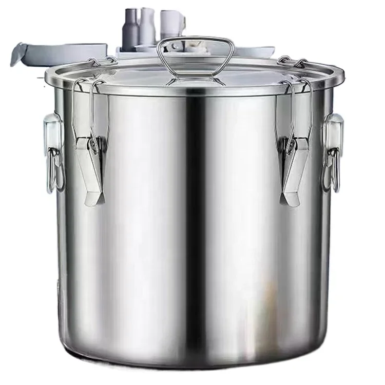 Thickened cookware large size 18/8 stainless steel soup pot heavy duty stainless steel lid cookware