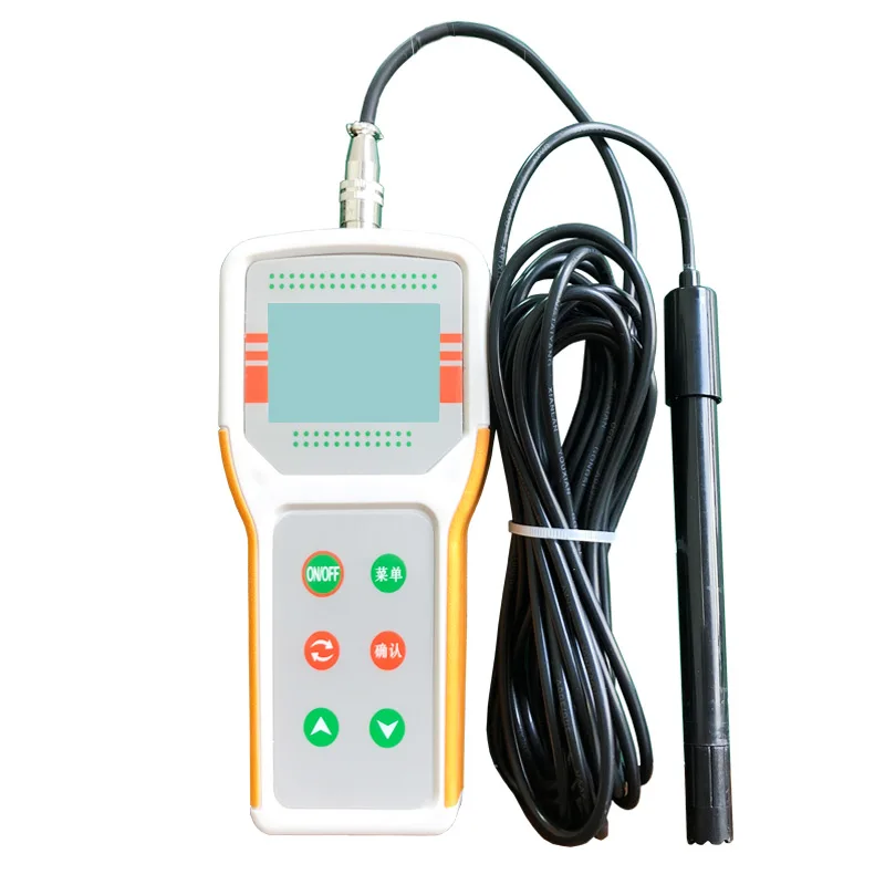 

Portable Dissolved Oxygen Meter Detector For Fish Shrimp Farming Water Quality Monitor Do Meter ATC Range (0.0-20.0)mg/L