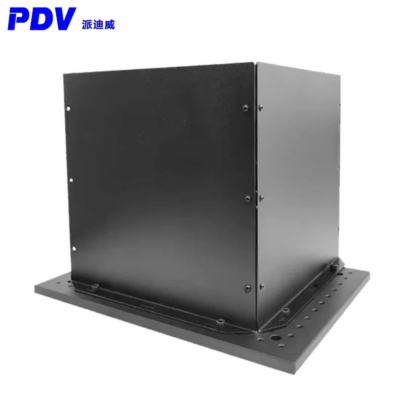 Optical experimental platform darkroom light baffle equipment laser baffle bent aluminum plate