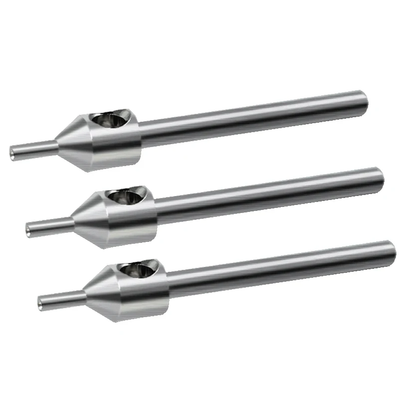 316 Stainless Steel 2.5mm Hair Transplant Drill Blunt/Serrated Tip, 0.7mm - 1.2mm FUE Punch Hair Follicle Extraction Tool
