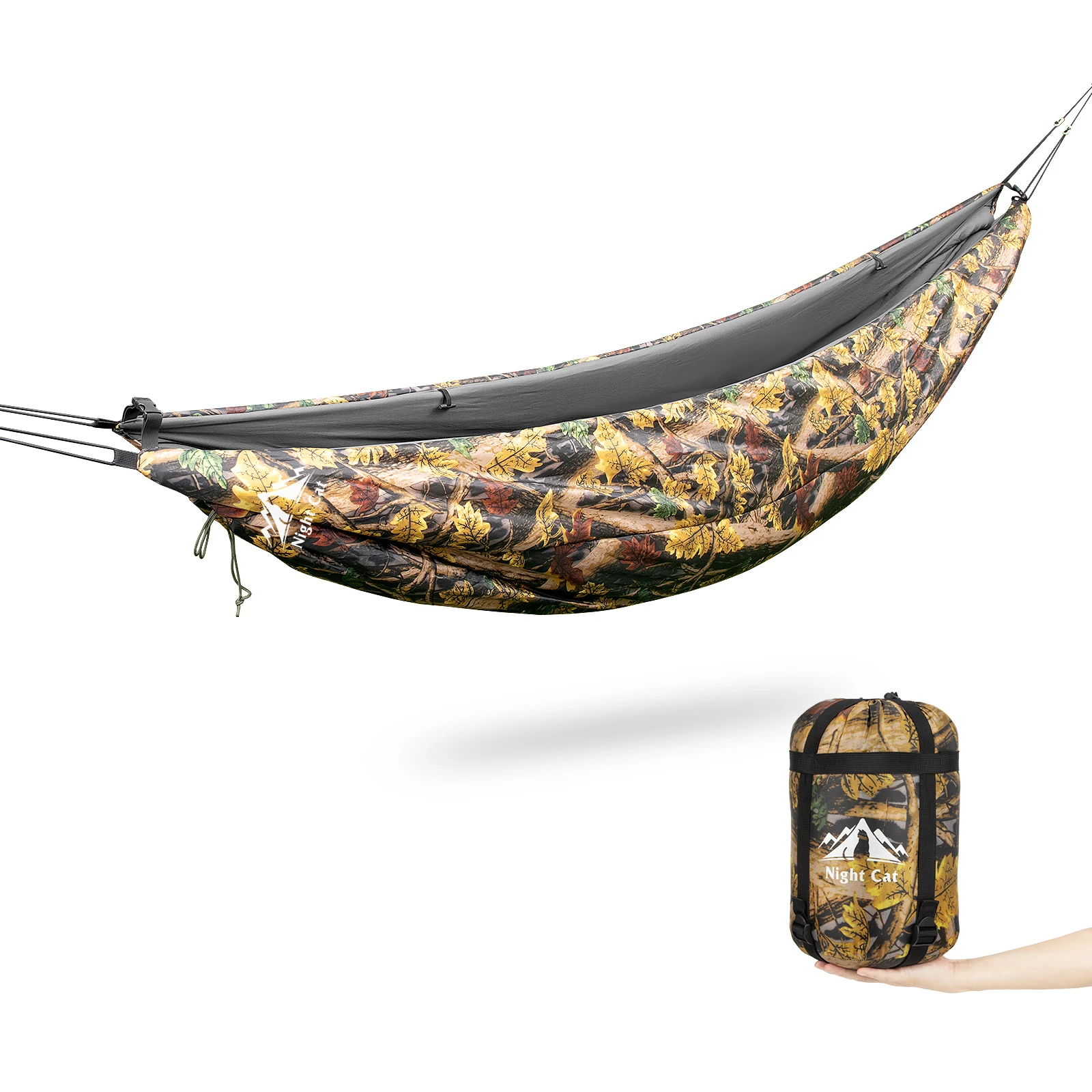 Outdoor Camping Hammock Underquilt Multifunctional Winter Sleeping Warm Under Quilt Blanket Cotton Hammock