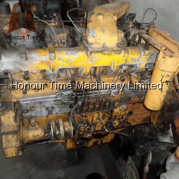 Conjunto de motor diésel para excavadora diésel 6D125-3 usada Conjunto de motor