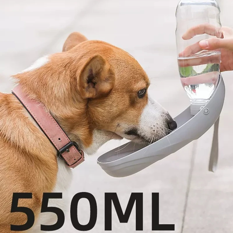 

1pcs Dogs Go Out Kettle Drinker Portable Water Cup Drinking Water Feeder Pet Accompanying Cup Water Bottle Walking Dog Supplie