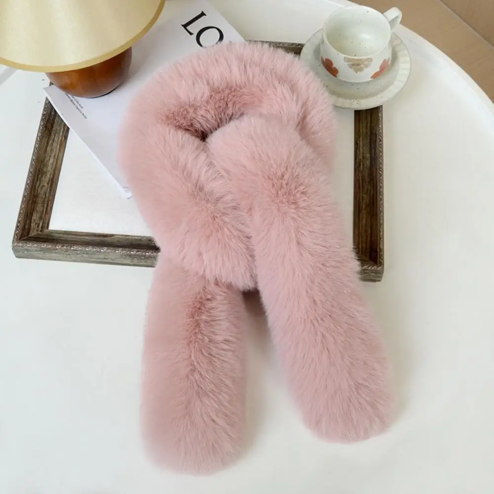 Bright Color Shawl Women’s Plush Winter Scarf Thick Warm Cozy Shawl Bright Color Soft Comfortable Wrap for Weather Versatile