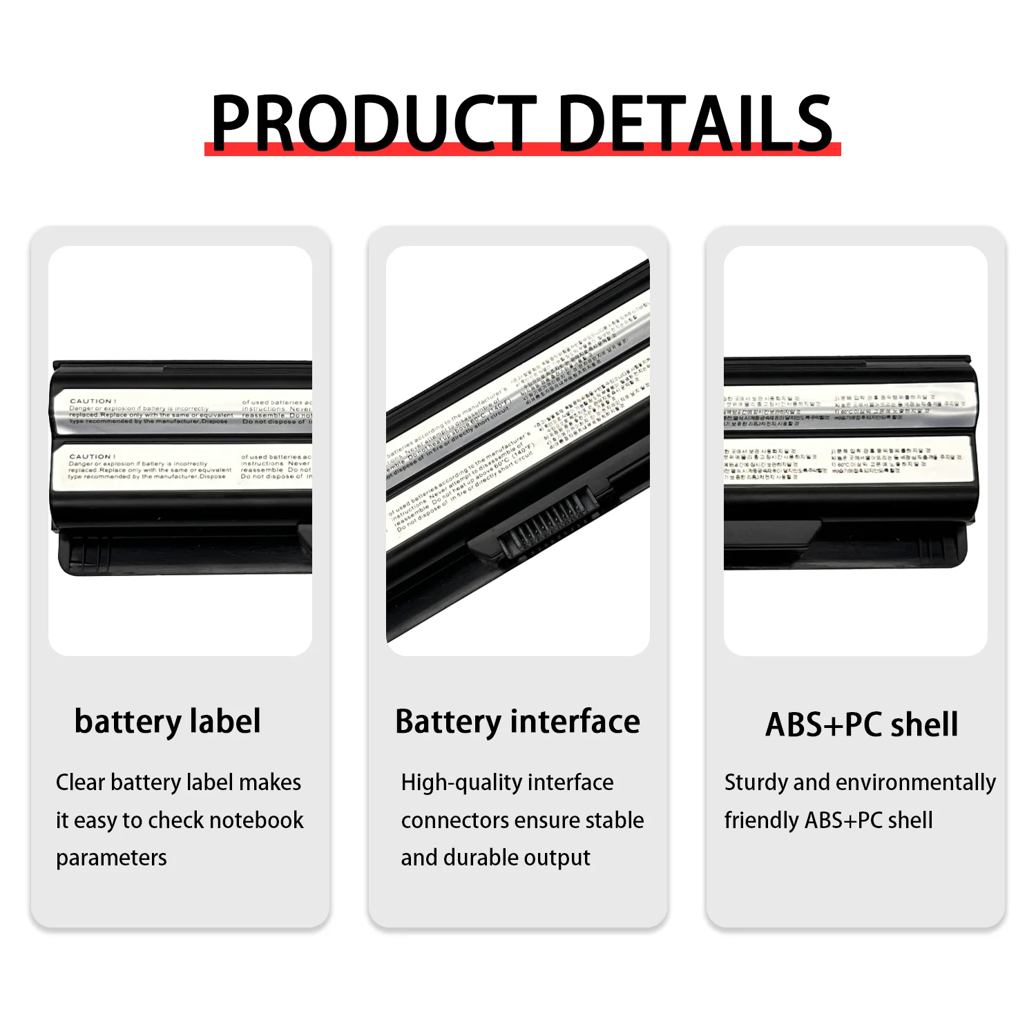 bty s14 msi Laptop battery for MSI GE60 GE70 2PE MS-16GF MS-16GC MS-16GD