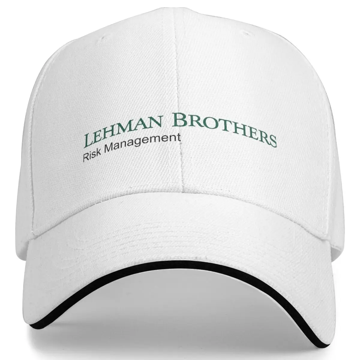 Lehman Brothers Risk Management Dept Baseball Cap y2k Funny Unisex Men Hip Hop Hats Hot Sale Print Tennis Skate Baseball Caps