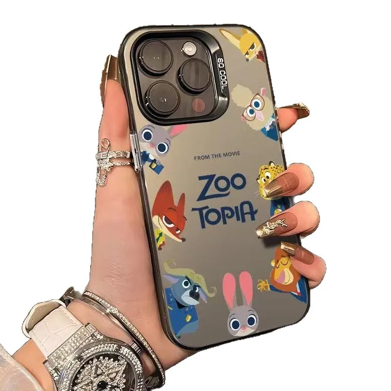 เคสโทรศัพท์ลายซูโทเปียสำหรับ iPhone 17 Pro Max และ iPhone 16 เคสการ์ตูนน่ารักกันกระแทก ทนทาน ทันสมัย ป้องกันอย่างดี