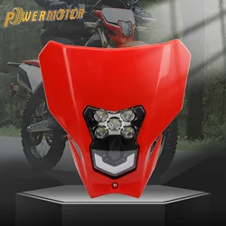 For Honda CRF450 CRF450L CRF450XR Motorbike LED Headlight Headlamp 2019 2020 Motorcycle Head Light Fairing Enduro
