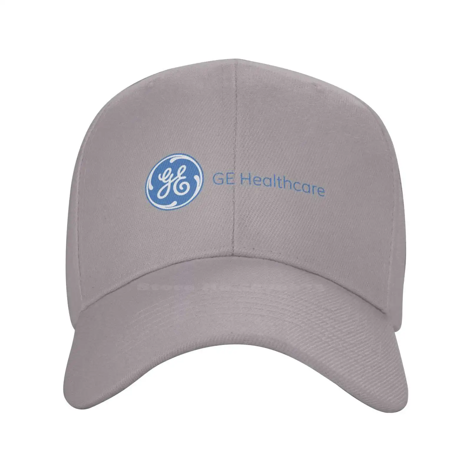 GE Healthcare Logo Print Graphic Casual Denim cap Knitted hat Baseball cap