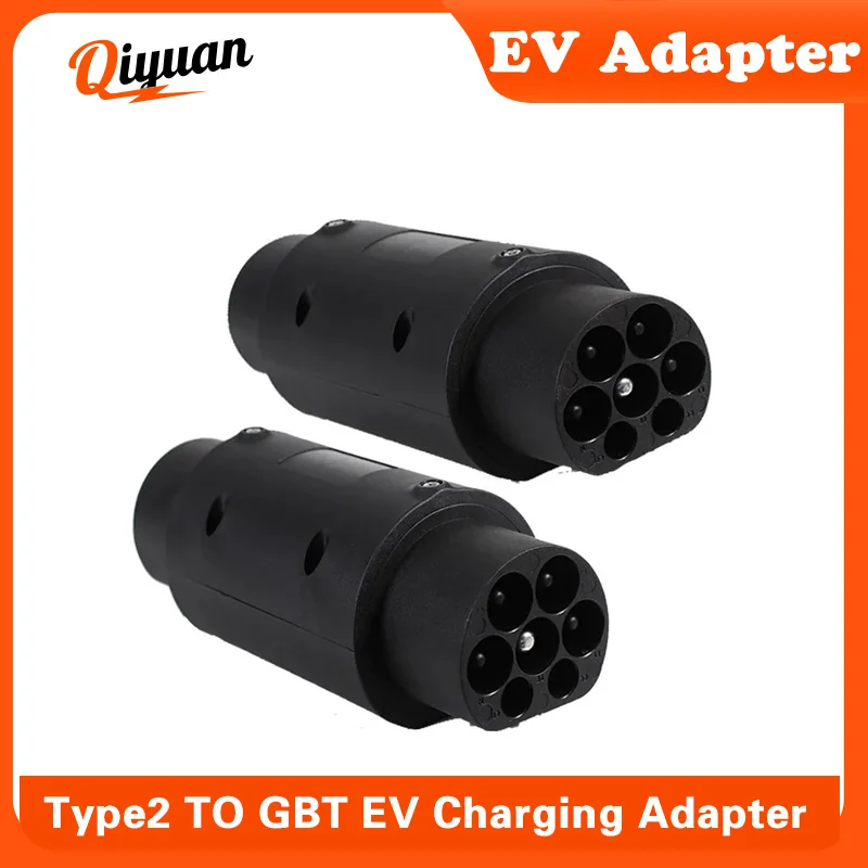 EV Charger Converter Type2 To Type1 Adapter GBT to SAE J1772  For Electric Vehicle Charging Plug Tesla Model y Car Accessories