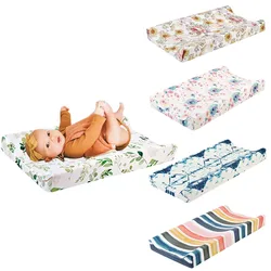 Copri fasciatoio per pannolini per bambini Copri fasciatoio per pannolini Tappetino per fasciatoio Biancheria da letto per neonato Elasticità regalo per bambini