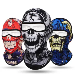 Passamontagna da Moto cranio maschera integrale uomo Moto copricapo traspirante ghetta ad asciugatura rapida sciarpa da equitazione maschere da pesca