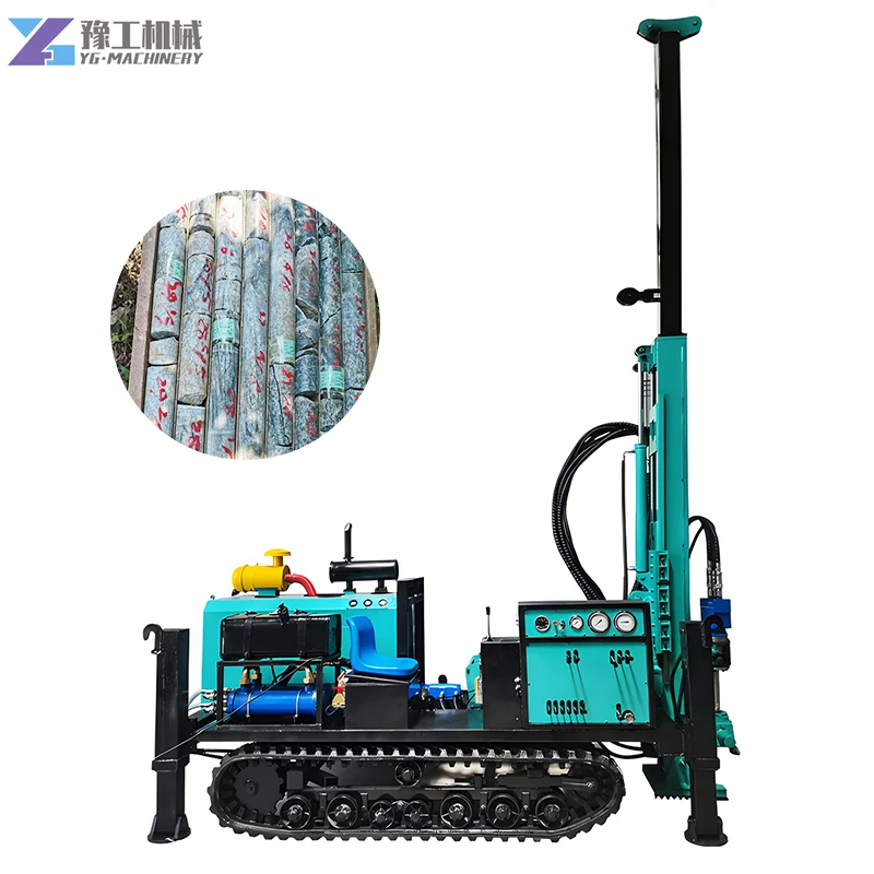 China New Arrival Borehole Core Drilling Rig Geotechnical Core Sampling Borehole Drilling Rig Machines Geological Exploration