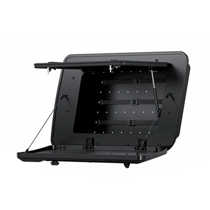 For Toyota LC76URNIETA Side Mounted Tool Storage Box, Multifunctional Organizer, Side Window Extension Rack
