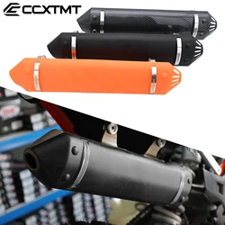 Motocross Di Scarico Scudo Termico Silenziatore Della Copertura Della Protezione Per KTM XC XCW EXC 250 300 Per Husqvarna TE250 TE300 2020-2023 Moto
