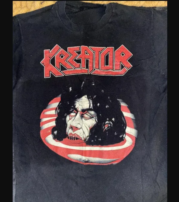 

Футболка Kreator, новая популярная, новый цвет, лучший подарок маме, на День отца, лидер продаж