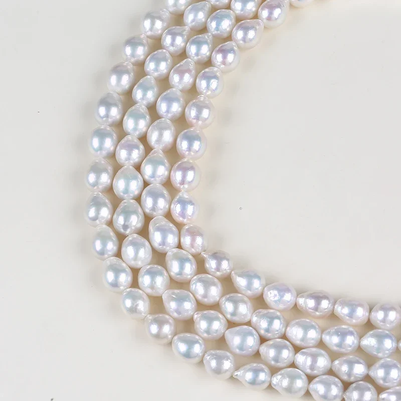 11-13mm natural white edison pearls strands jewelry making