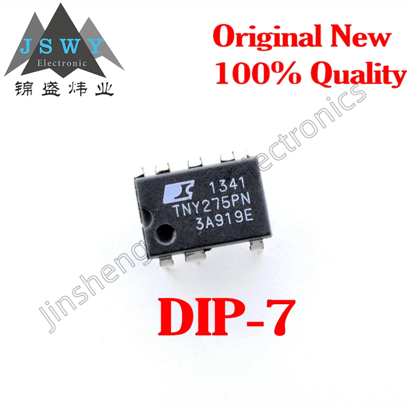 

5PCS TNY276PN TNY276 TNY277PN TNY277 TNY278PN TNY278 direct DIP7 pin power supply chip IC New genuine free shipping