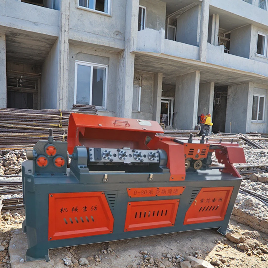 

Fully Automatic Steel bar Straightening Machine Metal Cutting Machine Steel bar Straightening and Cutting Machine