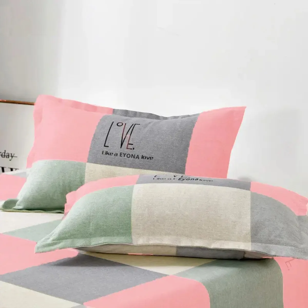 2PCS Simple Matte Pillowcases for Couple, Pillowcases for Single Person, Student Dormitories 48x74cm