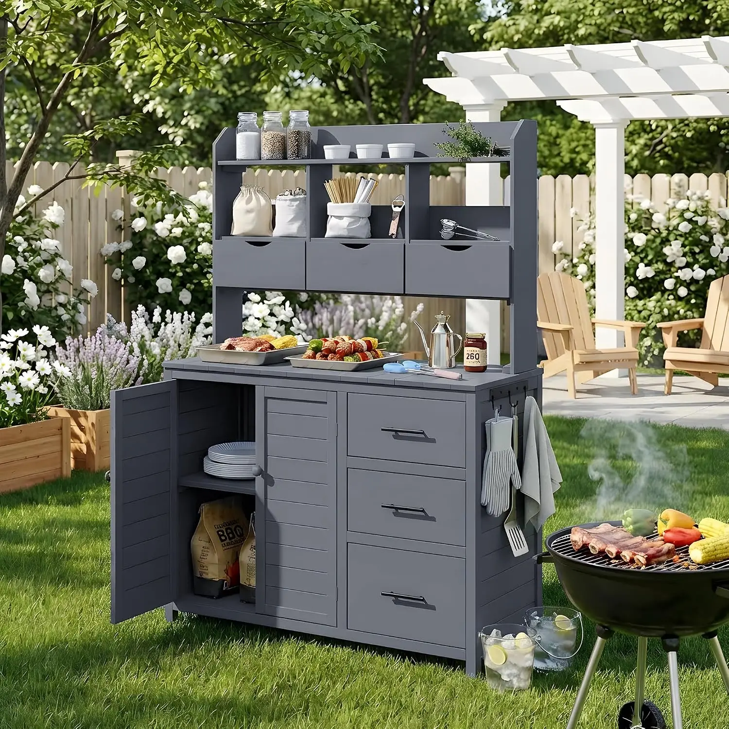 Farmhouse Potting Bench 44.6