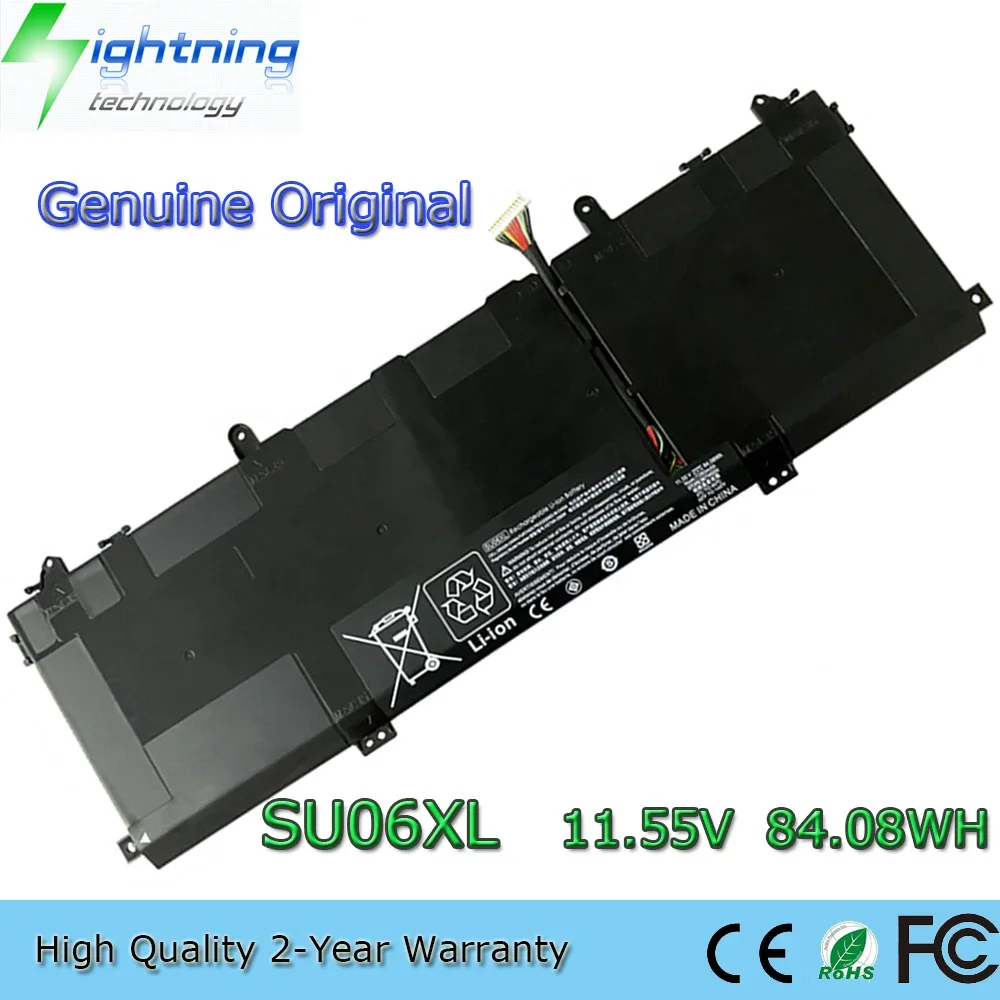 

New Original SU06XL 11.55V 84.08Wh Laptop Battery for HP Spectre x360 15 HSTNN-DB8W 15-DF0000 15-DF0000NF etc